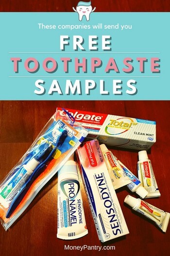 Aquí hay formas fáciles de obtener pasta de dientes gratis de Colgate, Sensodyne, Crest y otras compañías...