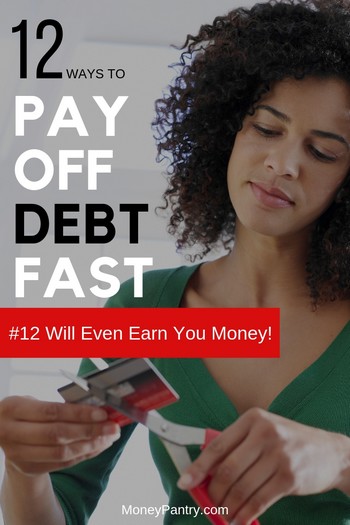 Use estos consejos para pagar su deuda rápida y fácilmente (¡e incluso gane algo de dinero al hacerlo!)...