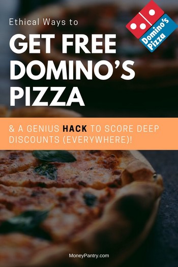 Aquí hay formas legítimas de obtener pizza totalmente gratis de Domino's...