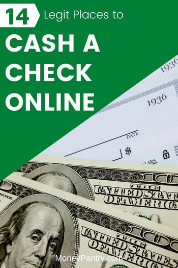 Aquí hay formas fáciles de cobrar un cheque en línea ahora mismo...