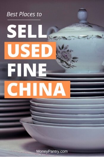 Aquí están los mejores pales donde puedes encontrar gente que compra platos de China Fina usados ​​(+ sitios web para vender China)...