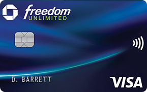 Logotipo de la tarjeta de crédito Chase Freedom Unlimited