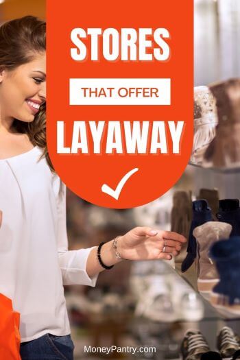 Estas tiendas tienen las mejores políticas de Layaway...