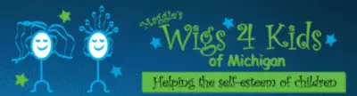 Logotipo de Wigs 4 Kids Michigan