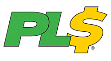 Logotipo de cambio de cheques PLS