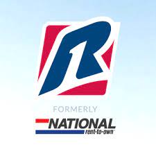 Logotipo nacional de alquiler con opción a compra