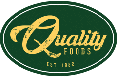 Logotipo de alimentos de calidad