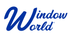 Logotipo del mundo de la ventana