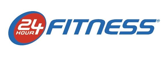 Logotipo de fitness las 24 horas