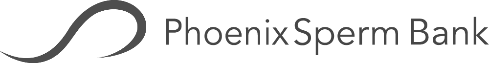 Logotipo del banco de esperma de Phoenix