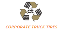 Logotipo corporativo de neumáticos