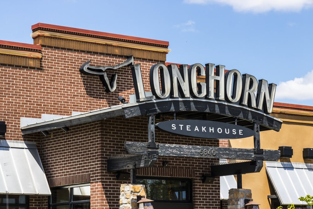 Escaparate de LongHorn Steakhouse