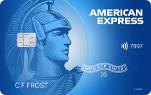 Logotipo de la tarjeta de crédito American Express Blue Cash Everyday