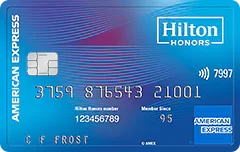 Logotipo de la tarjeta de crédito Hilton Honors American Express
