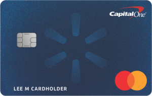 Logotipo de la tarjeta de crédito Capital One Walmart Rewards