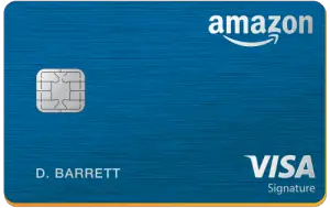 Logotipo de la tarjeta Amazon Rewards Visa Signature