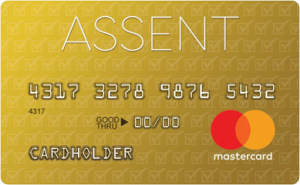 Asentimiento Platinum 0% Tasa de introducción Logotipo de la tarjeta de crédito Mastercard Secured