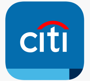 Logotipo de la aplicación de banca móvil de Citibank