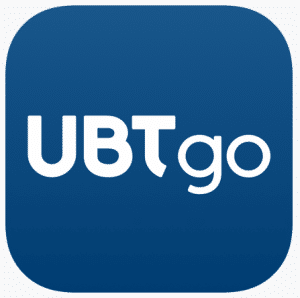 Logotipo de la aplicación móvil Union Bank & Trust o UBTgo