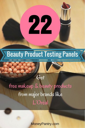 Conviértase en un probador de productos de belleza y obtenga maquillaje y otros productos de belleza gratis