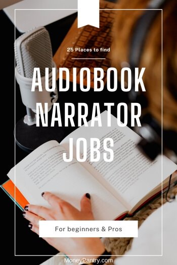 Estas empresas están contratando narradores de audiolibros para trabajar desde casa.  Estos son trabajos de narración de audiolibros para principiantes y profesionales...