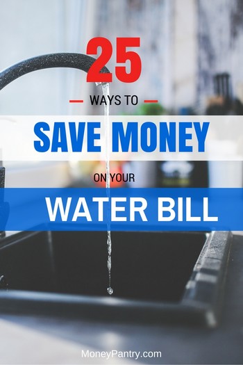 Estos son pasos fáciles que puede tomar hoy para reducir su consumo de agua y su factura de agua.