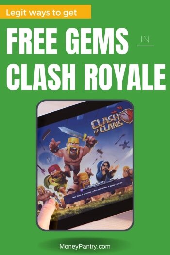 Maneras fáciles de conseguir gemas en Clash Royale gratis...