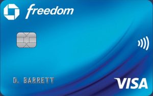 Logotipo de la tarjeta de crédito Chase Freedom Visa