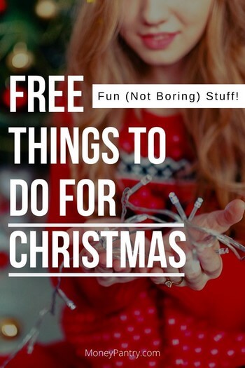 Aquí hay cosas gratis que puede hacer durante la temporada navideña...