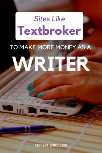 Estos son los sitios que mejor pagan, como Textbroker, que le pagan por escribir artículos para clientes en línea...