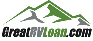 Gran logotipo de préstamo de RV