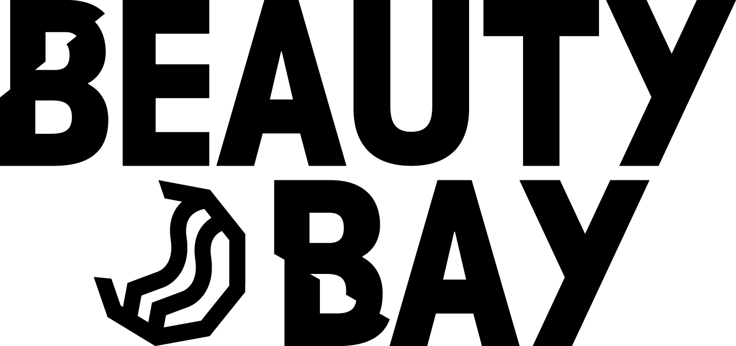 logotipo de la bahía de belleza