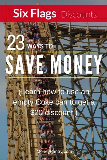 Maneras sencillas de ahorrar dinero en cualquiera de los parques de diversiones de Six Flags.