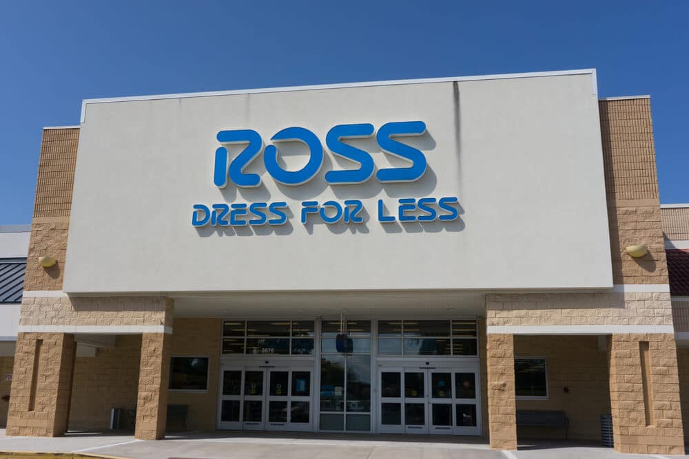 Exterior de una tienda Ross Dress for Less