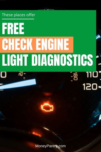 Estos lugares ofrecen diagnósticos gratuitos de luz de control del motor cerca de usted...