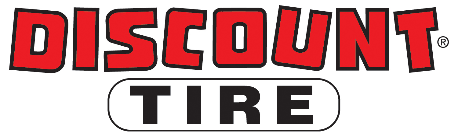Logotipo de neumáticos de descuento