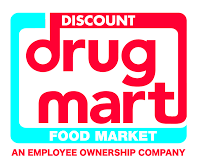 Logotipo de Drug Mart de descuento