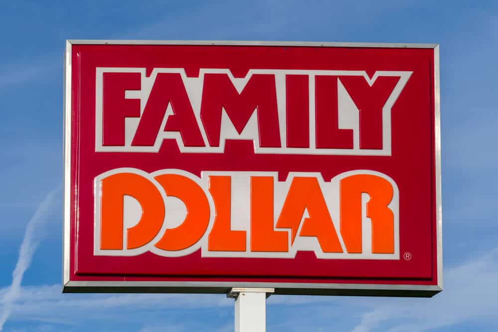 Signo de dólar familiar