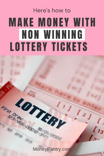 Así es como puede usar la segunda oportunidad para ganar dinero con boletos de lotería no ganadores...