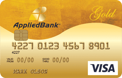 Logotipo de la tarjeta de crédito preferida Visa Gold Preferred con garantía bancaria aplicada
