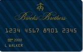 Logotipo de la tarjeta de crédito de la tienda Brooks Brothers