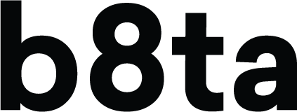 logotipo de b8ta