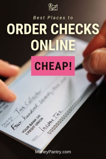 Estos son los mejores lugares para pedir cheques en línea a los precios más baratos de forma segura y rápida...