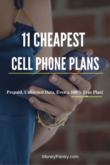 Estos planes telefónicos más baratos le darán datos ilimitados, algunos incluso le darán un plan totalmente gratuito.