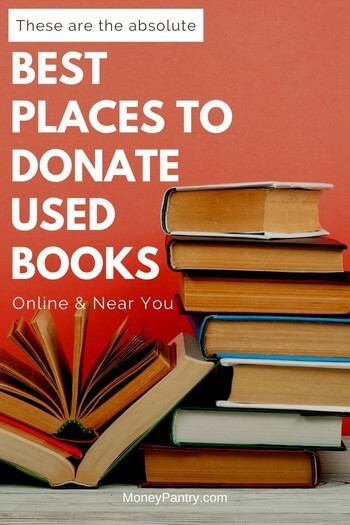 Estos son los principales lugares donde puede donar sus libros antiguos en línea y en persona...