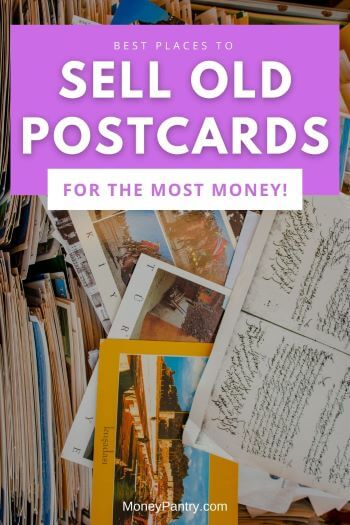Estos son los mejores lugares donde puede vender sus valiosas postales antiguas por dinero en efectivo...