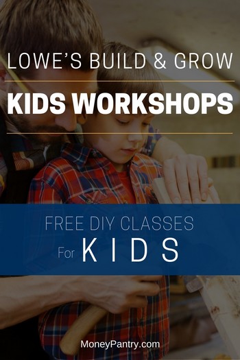Lowe's Build & Grow se canceló, pero esto es lo que puede hacer para obtener más clases gratuitas de bricolaje para sus hijos...