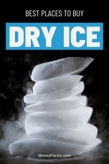 Estos son los mejores lugares para comprar hielo seco cerca de usted (a granel o en bloques pequeños de 5 a 10 libras)...