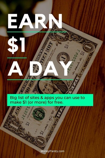 Aquí hay formas legítimas de ganar al menos un dólar todos los días en línea o fuera de línea (rápido y gratis)...
