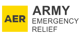 Logotipo de socorro de emergencia del ejército